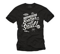 MAKAYA Breaking Bad T-Shirt Call Saul Schwarz Größe XXXXXL