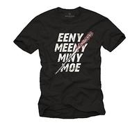 MAKAYA Eeny Meeny Miny Moe - Walking Dead By Lucille - Negan Shirt Herren Schwarz XXXXXL