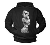 MAKAYA Kapuzenpullover Tattoo Star Herren/Jungen - Pullover mit Kapuze Geschenke Jungs Kinder Kids Männer Sweatshirt XXXXL