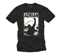 MAKAYA Kult T-Shirt für Herren Adrian Schwarz Größe S-XXXL