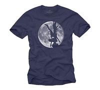MAKAYA Manga T-Shirt Blau - Shinigami - Death Note L