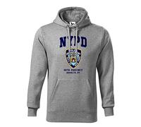 Makdi Brooklyn 99 New York Police Nine Nine Unisex Grau Kapuzenpullover Hoodie Size 3XL