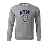 Makdi Brooklyn 99 New York Police Nine Nine Unisex Grau Pullover Hoodie Size M