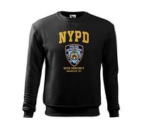 Makdi Brooklyn 99 New York Police Nine Nine Unisex Schwarz Pullover Hoodie Size L