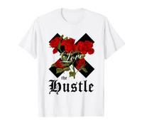 Make Some Noise & Get Some Power, Cool Floral Roses T-Shirt