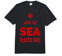 Make the Sea Plastikfreier Ozeanschutz Planet Erde Comfort Colors Adult Heavyweight T-Shirt