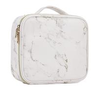 Make up Tasche Kosmetiktasche Reise Make up Koffer Schminktasche Organizer Kosmetikkoffer Schminkkoffer Make up Bag Make up Organizer Tasche Beauty Tasche,Marmor