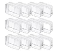 Make-up-Tasche, Kulturbeutel, 1/12 Stück, transparenter PVC-Aufbewahrungs-Reise-Organizer, durchsichtige Make-up-Tasche, Kosmetiktasche, Beautycase, Kulturbeutel, Kulturbeutel, Kulturbeutel (durchsich