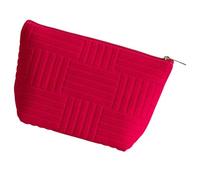 Make-up-Tasche, lässig, Polyester, Kosmetiktasche, große Kapazität, Kulturbeutel, lässige Handtasche zum Organisieren von Schönheitsartikeln, Waschen, Rosarot