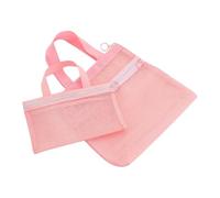 Makeup Bag Storage Bag Set - Bathroom Bags | 2-Piece Zipper Toiletry Organizer | Bathroom Bags for Traveling Shampoo Cosmetic Sunscreen Makeup Dorm Travel College Beach Cruise