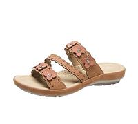 MakeYouChic Sandalen Damen Sommer, Flip Flops Damen Hausschuhe Damen Schuhe Stiefeletten Flach Schuhe Damen Sommer Für Damen Römische Hausschuhe Blumen Schuhe Sandalen Sommer Damen Flip Flops Angebote