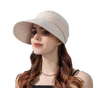 MAKFORT Sonnenhut Damen Faltbar Sommerhut Damen Breite Krempe Sonnenmütze Frauen Hut Outdoor Stoffhut Atmungsaktiv Mütze Visor Cap Outdoor Hut