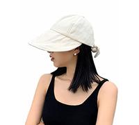 MAKFORT Sonnenhut Damen Sonnenschutz Strandhut Sommerhut Breite Krempe Sonnenmütze Frauen Faltbar Hut Outdoor Stoffhut