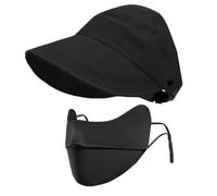 MAKFORT Sonnenhut Faltbarer Sommerhut Damen Atmungsaktiv Mütze Visor Cap Outdoor Hut für Golf Reisen Wandern