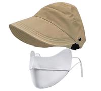 MAKFORT Sonnenhut Faltbarer Sommerhut Damen Atmungsaktiv Mütze Visor Cap Outdoor Hut für Golf Reisen Wandern