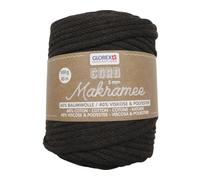 Makramee Cord 5 mm 500 g 85 m gewebt braun
