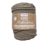 Makramee Cord gewebt hellbraun 5 mm 85 m 500 g