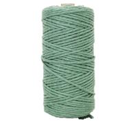 Makramee-Garn 2-3 mm, gezwirnt, 150 m - jade