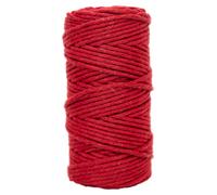 Makramee-Garn 2-3 mm, gezwirnt, 150 m - purpurrot