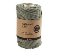 Makramee Garn grün 4 mm 55 m 330 g dreifädig