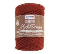 Makramee Rope 3 mm 250 g 63 m dreifädig gedreht terracotta