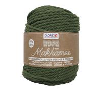 Makramee Rope gedreht olive 5 mm 85 m 500 g dreifädig