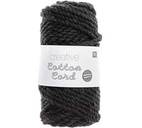 Makrameegarn Creative Cotton Cord Schwarz