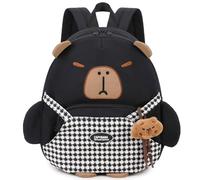 Makukke Rucksack Kinder für ab 3 Jahre 8l Lässig Kinderrucksack, Rucksack Mädchen & Kindergartenrucksack Jungen kindergarten Reiserucksack Wanderrucksack (Schwarz-Wasserschwein)