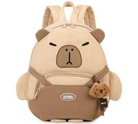 Makukke Rucksack Kinder für ab 3 Jahre 8l Lässig Kinderrucksack, Rucksack Mädchen & Kindergartenrucksack Jungen kindergarten Reiserucksack Wanderrucksack (Kaffee-Wasserschwein)