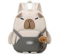 Makukke Rucksack Kinder für ab 3 Jahre 8l Lässig Kinderrucksack, Rucksack Mädchen & Kindergartenrucksack Jungen kindergarten Reiserucksack Wanderrucksack (Grau-Wasserschwein)