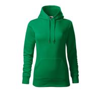 MALFINI Damen Sweatshirt Cape - Mittelgrün | S