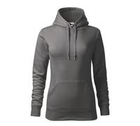 MALFINI Damen Sweatshirt Cape - Stahlgrau | 2XL