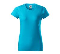 MALFINI Damen T-Shirt Basic - Türkisblau | M