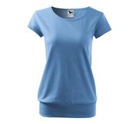 MALFINI Damen T-Shirt City - Himmelblau | 2XL