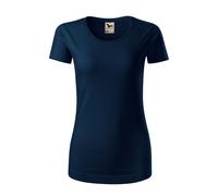 MALFINI Damen T-Shirt Origin - Marineblau | S