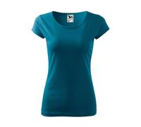 MALFINI Damen T-Shirt Pure - Petrolblau | 2XL