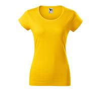 MALFINI Damen T-Shirt Viper - Gelb | 2XL