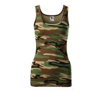 MALFINI Damen Tanktop Camo Triumph - Camouflage braun | S