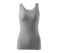MALFINI Damen Tanktop Triumph - Dunkelgrau meliert | XS