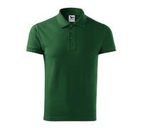 MALFINI Herren Polo-Shirt Cotton - Flaschengrün | M