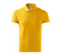 MALFINI Herren Polo-Shirt Cotton - Gelb | XL