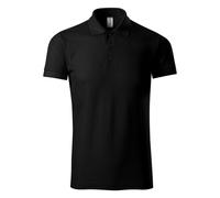 MALFINI Herren Polo-Shirt Joy Pique - Schwarz | 2XL