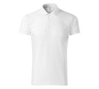 MALFINI Herren Polo-Shirt Joy Pique - Weiß | M