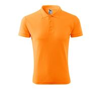 MALFINI Herren Polo-Shirt Pique Polo - Mandarine orange | M