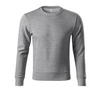 MALFINI Sweatshirt Zero - Dunkelgrau meliert | L