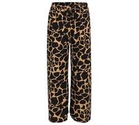 Malito - Damen Marlenehose im Animal Print - weich fließende Culottehose - lockere Sommerhose - Trendige Freizeithose 2306 - (Giraffe Fango)