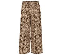 Malito - Damen Marlenehose im Animal Print - weich fließende Culottehose - lockere Sommerhose - Trendige Freizeithose 2306