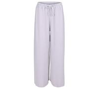 Malito - Damen Marlenehose im Animal Print - weich fließende Culottehose - lockere Sommerhose - Trendige Freizeithose 2306 - (Uni Hellgrau)