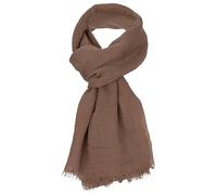 malito - Damen Modeschal aus Viskose - leichter Schal Unifarben - dünnes Halstuch - weich & atmungsaktiv S604 - (Braun)