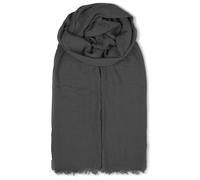 malito - Damen Modeschal aus Viskose - leichter Schal Unifarben - dünnes Halstuch - weich & atmungsaktiv S604 - (Dunkelgrau)